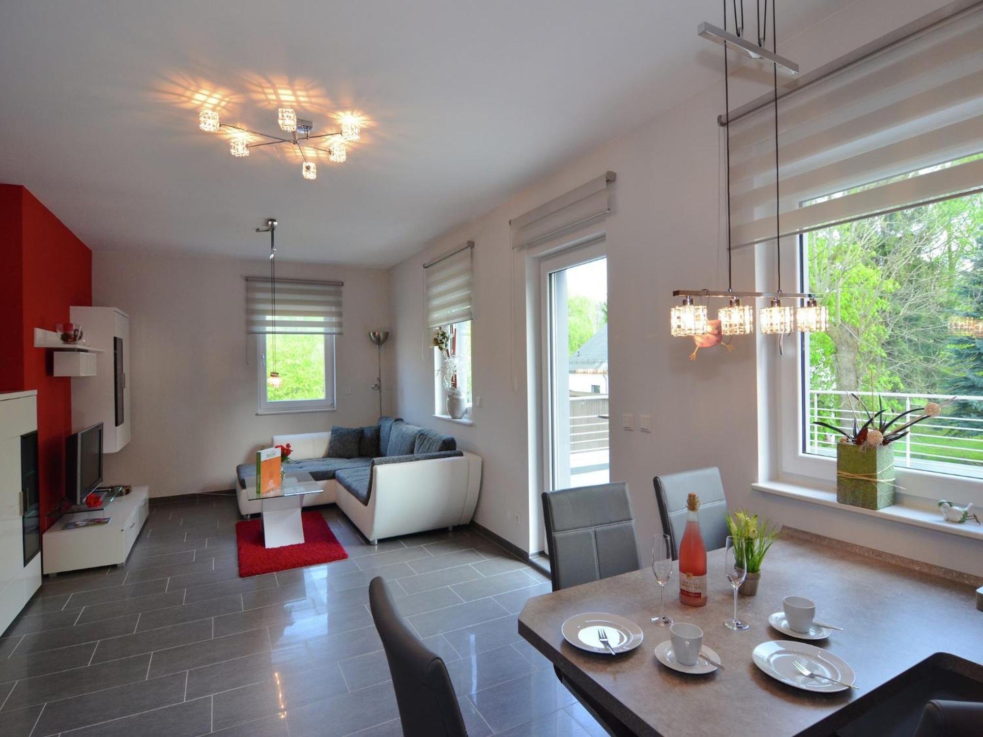 Modern Apartment Thuringia Tabarz Esterno foto