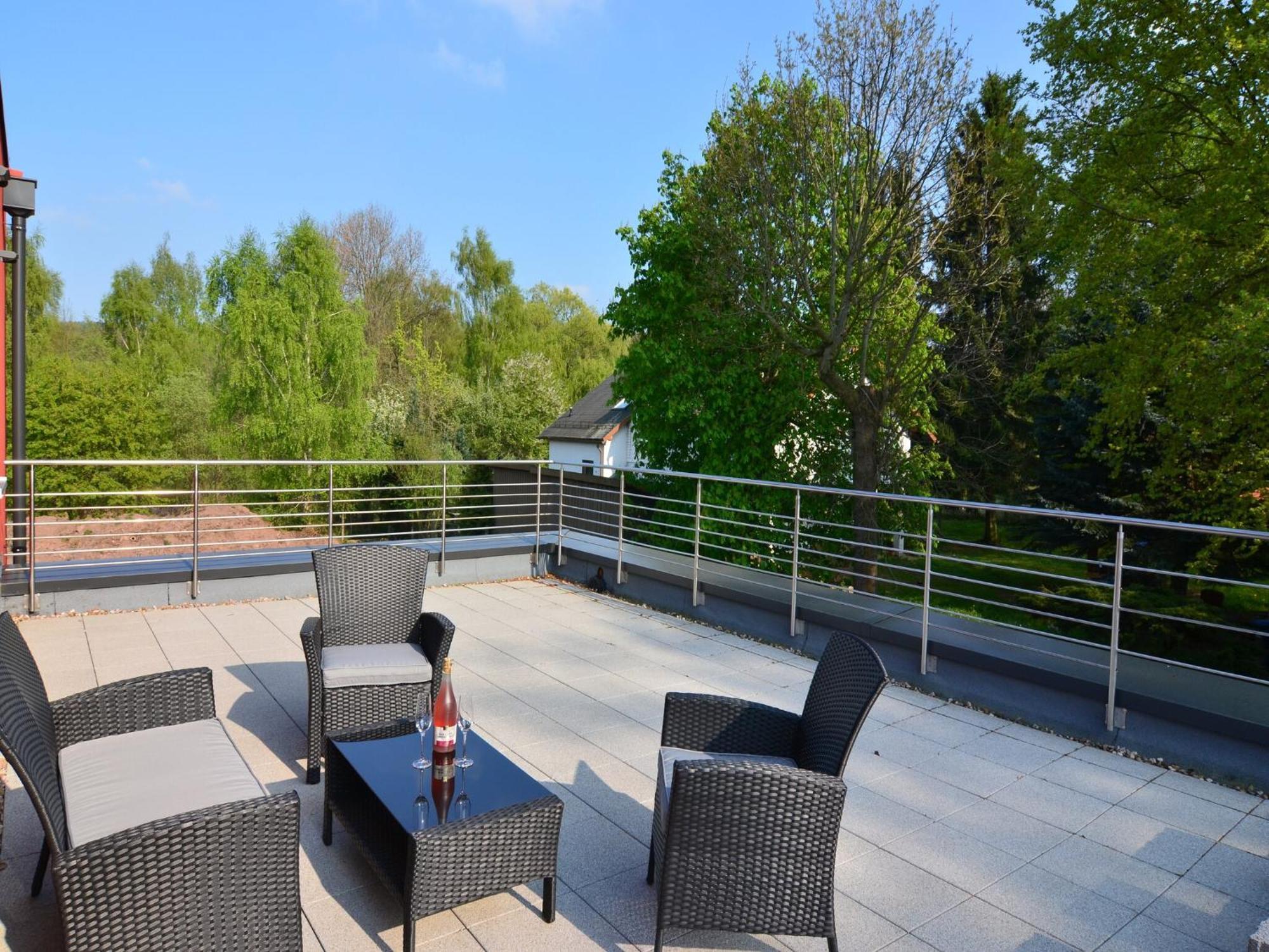Modern Apartment Thuringia Tabarz Esterno foto