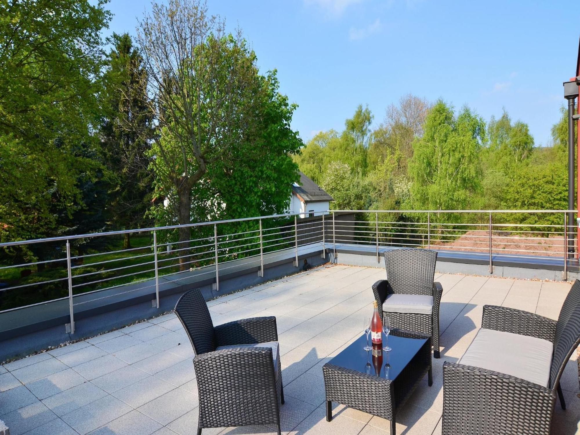 Modern Apartment Thuringia Tabarz Esterno foto